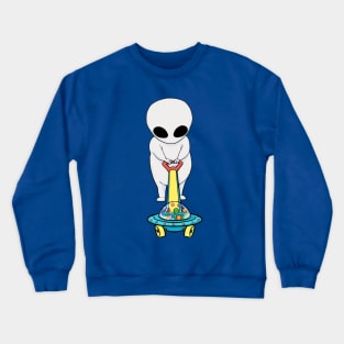 alien popper Crewneck Sweatshirt